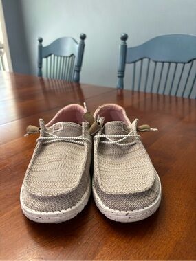 Hey Dude women’s Slip-On Sneakers in Taupe